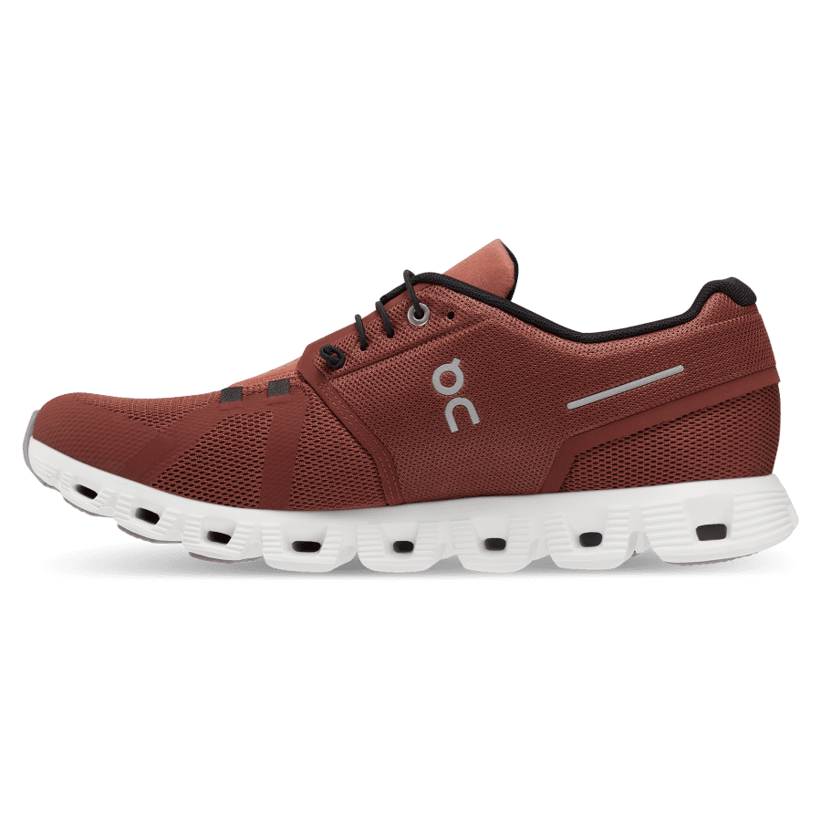 Men's On Cloud 5 Sneakers Burgundy | USA-3062195