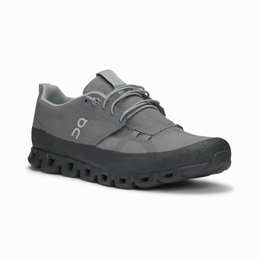 Men's On Cloud Dip Running Shoes Grey | USA-4257093