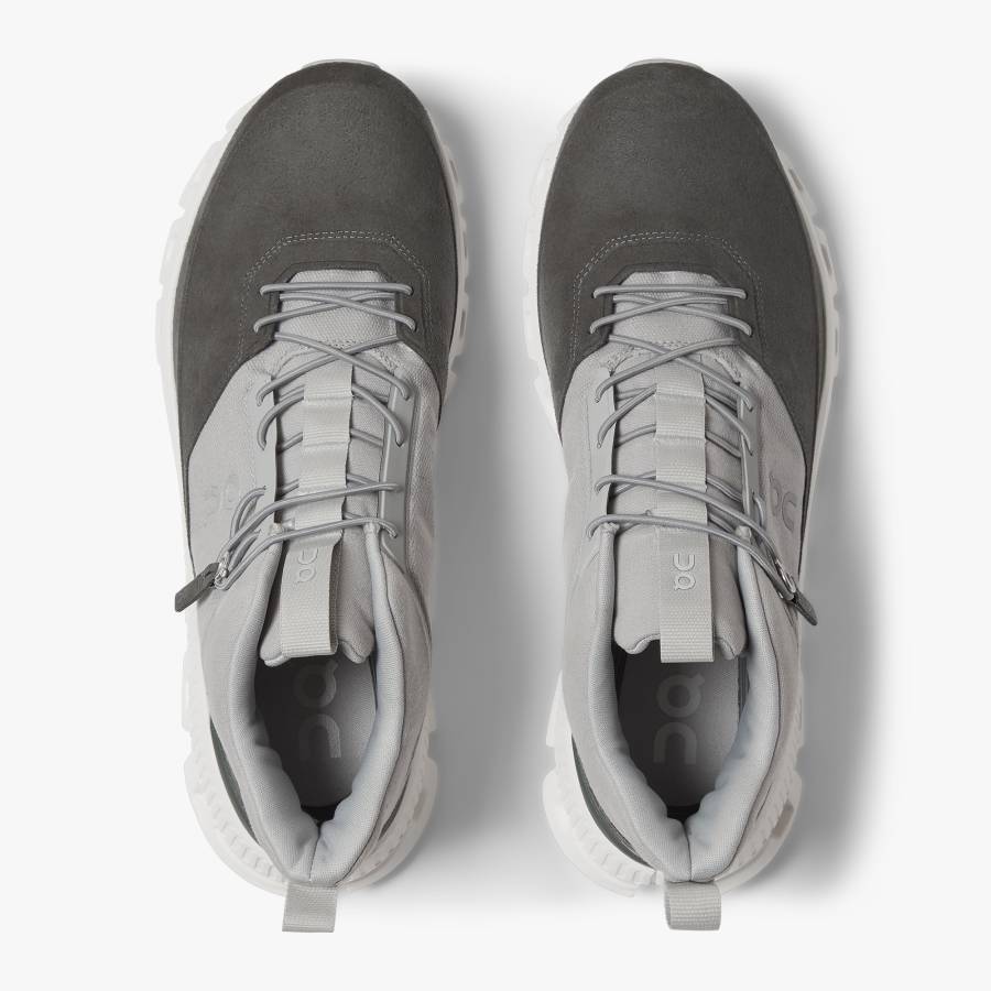 Men's On Cloud Hi Sneakers Grey | USA-5974801