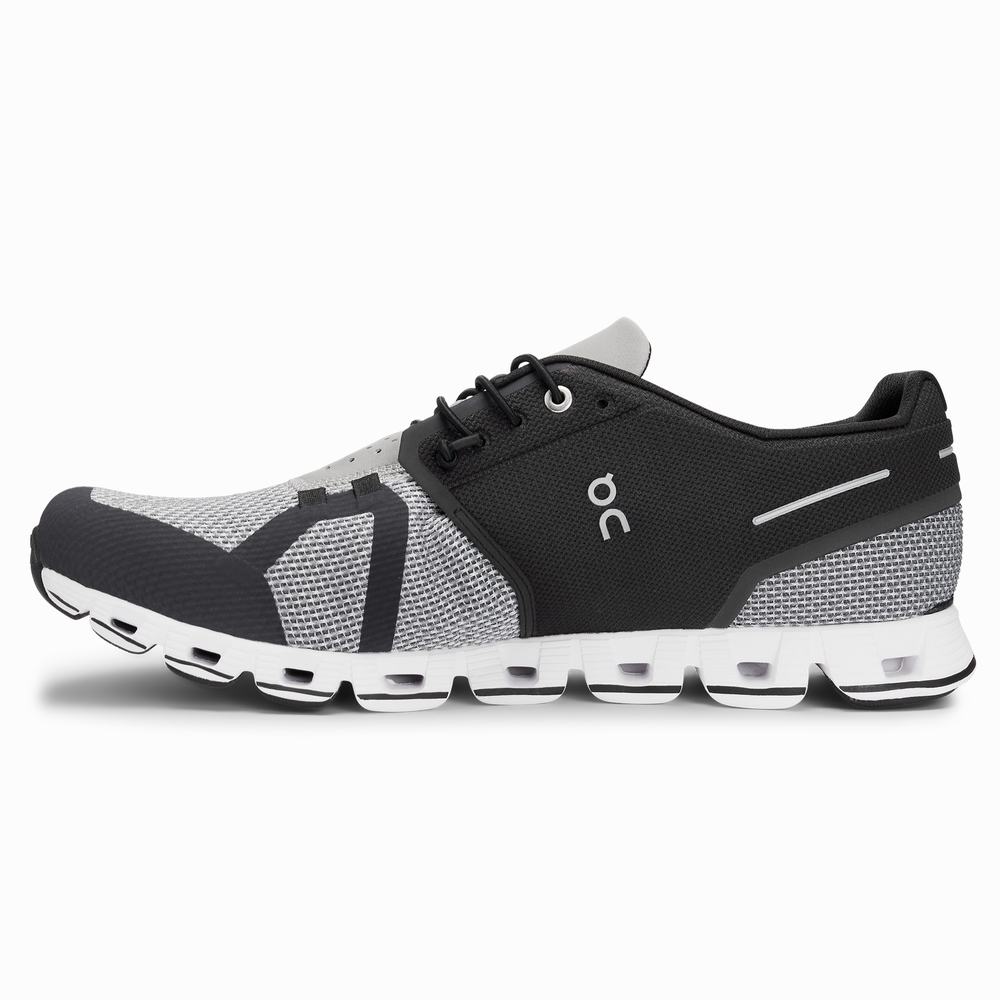 Men's On Cloud Running Shoes Black | USA-2698743