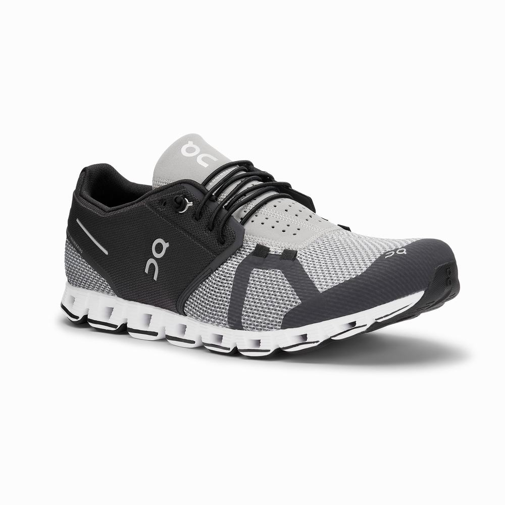 Men's On Cloud Running Shoes Black | USA-2698743