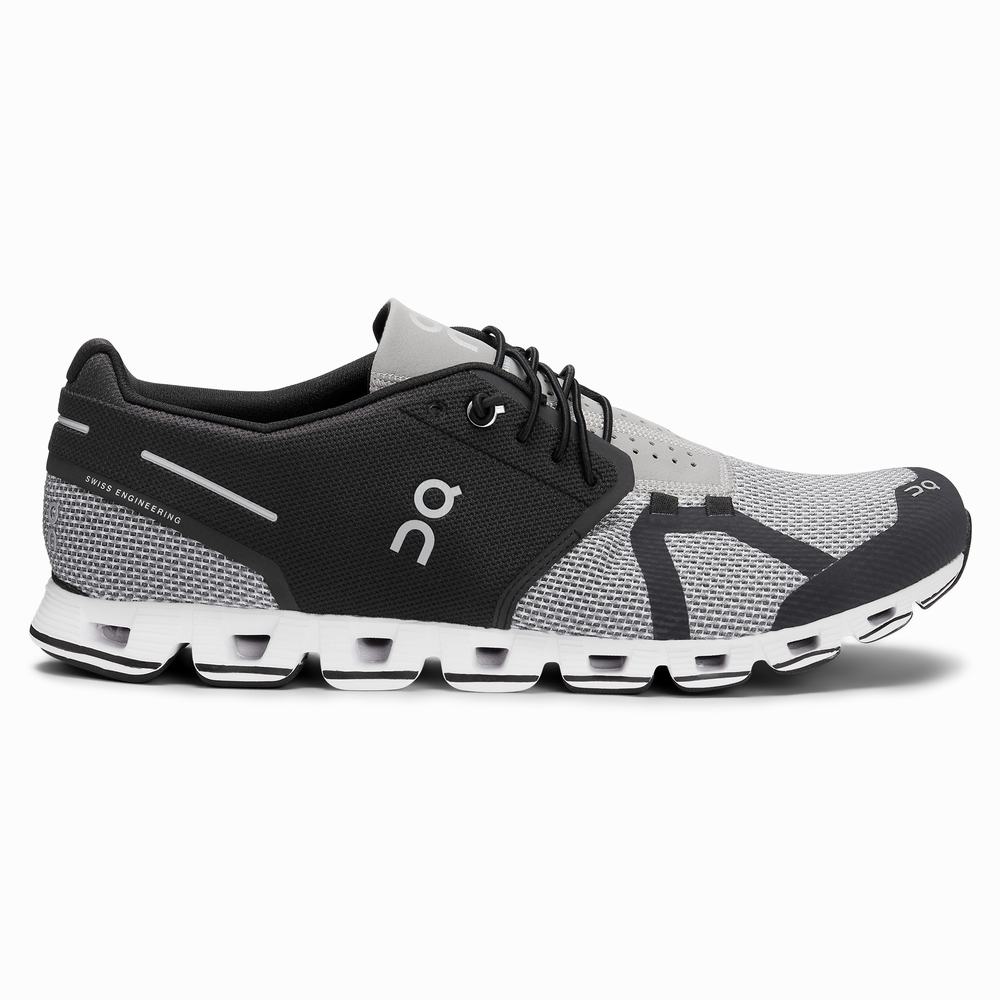 Men\'s On Cloud Running Shoes Black | USA-2698743