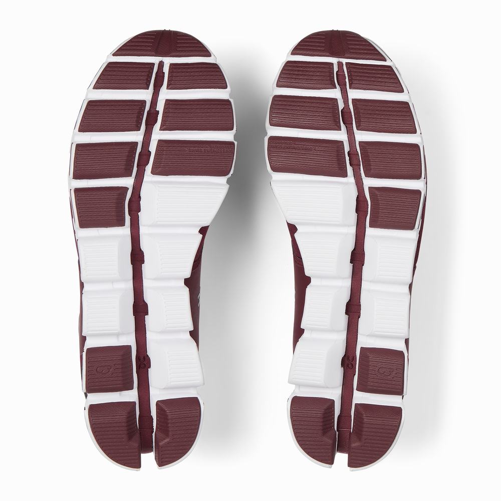 Men's On Cloud Terry Running Shoes Claret | USA-1285760