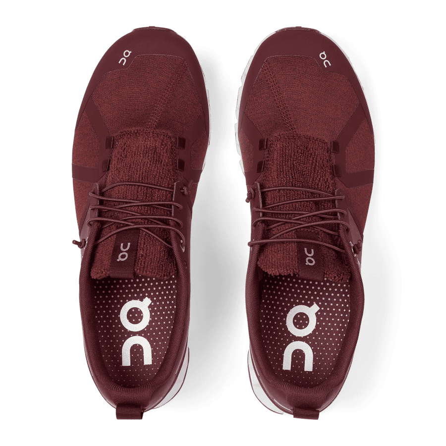 Men's On Cloud Terry Sneakers Burgundy | USA-3841029