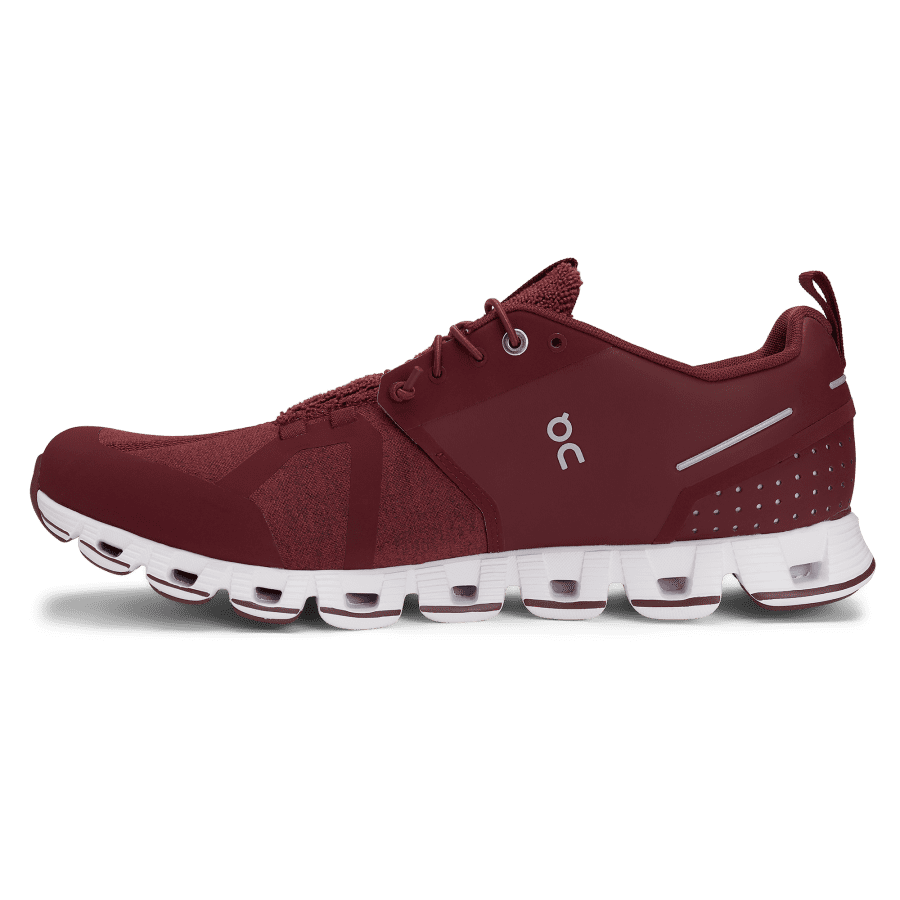 Men's On Cloud Terry Sneakers Burgundy | USA-3841029