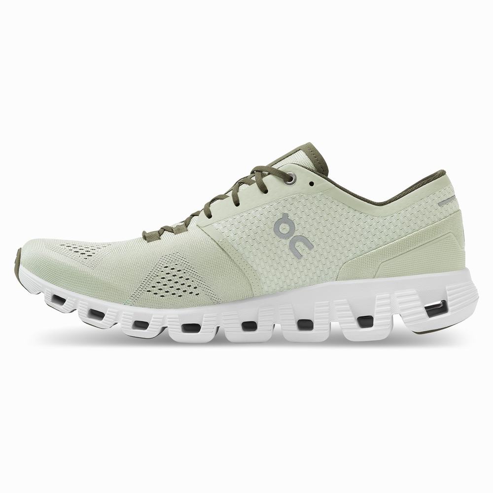 Men's On Cloud X Training Shoes White | USA-6147095