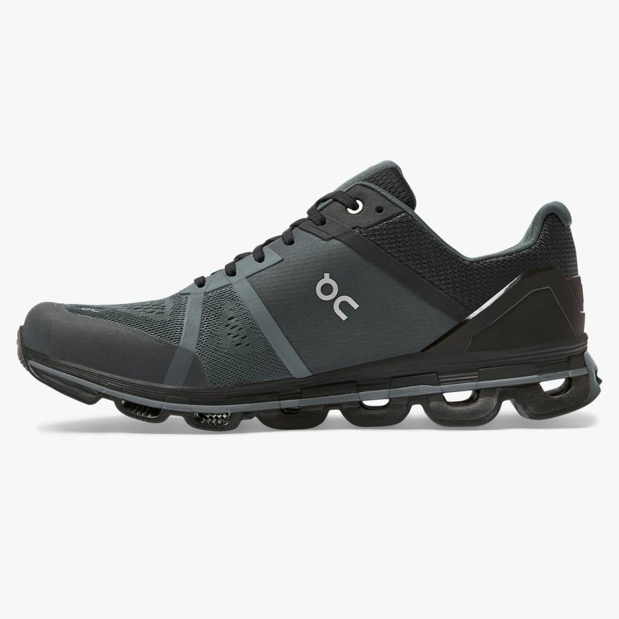 Men's On Cloudace 1 Road Running Shoes Deep Grey | USA-0586437