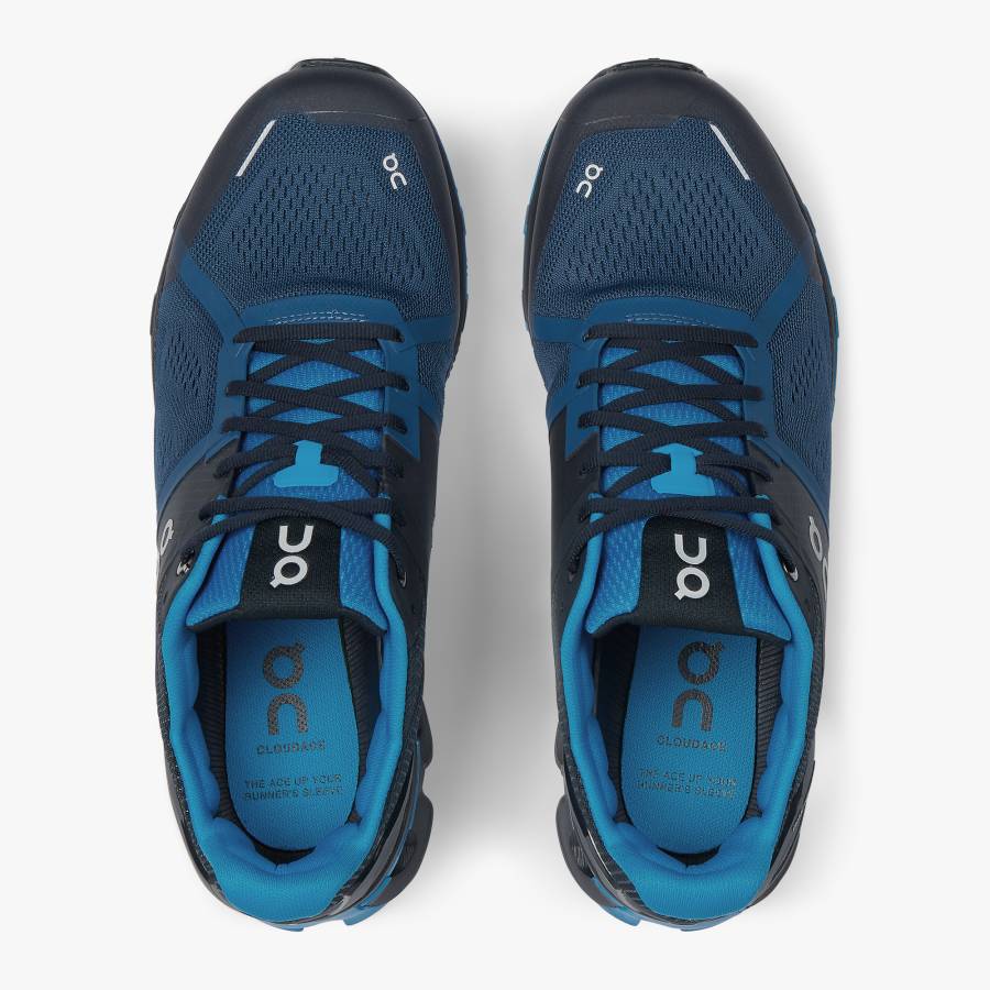 Men's On Cloudace 1 Road Running Shoes Navy | USA-6539702