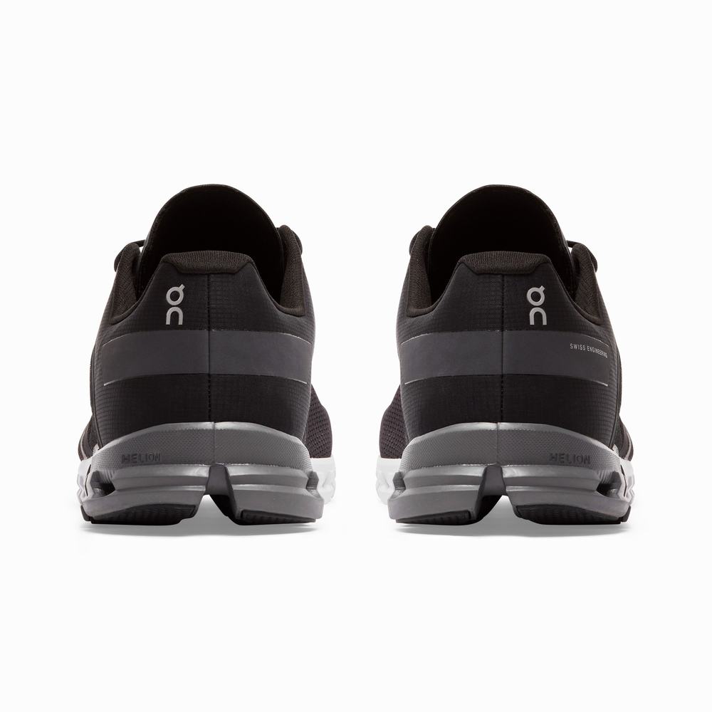 Men's On Cloudflow Racing Shoes Black | USA-0543679