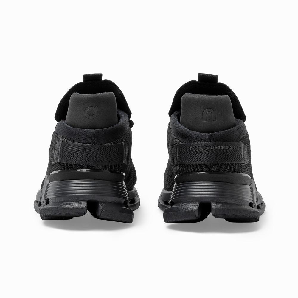 Men's On Cloudnova Sneakers Black | USA-6947152