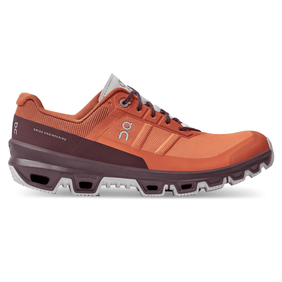 Men\'s On Cloudventure 3 Trail Running Shoes Orange | USA-4762510