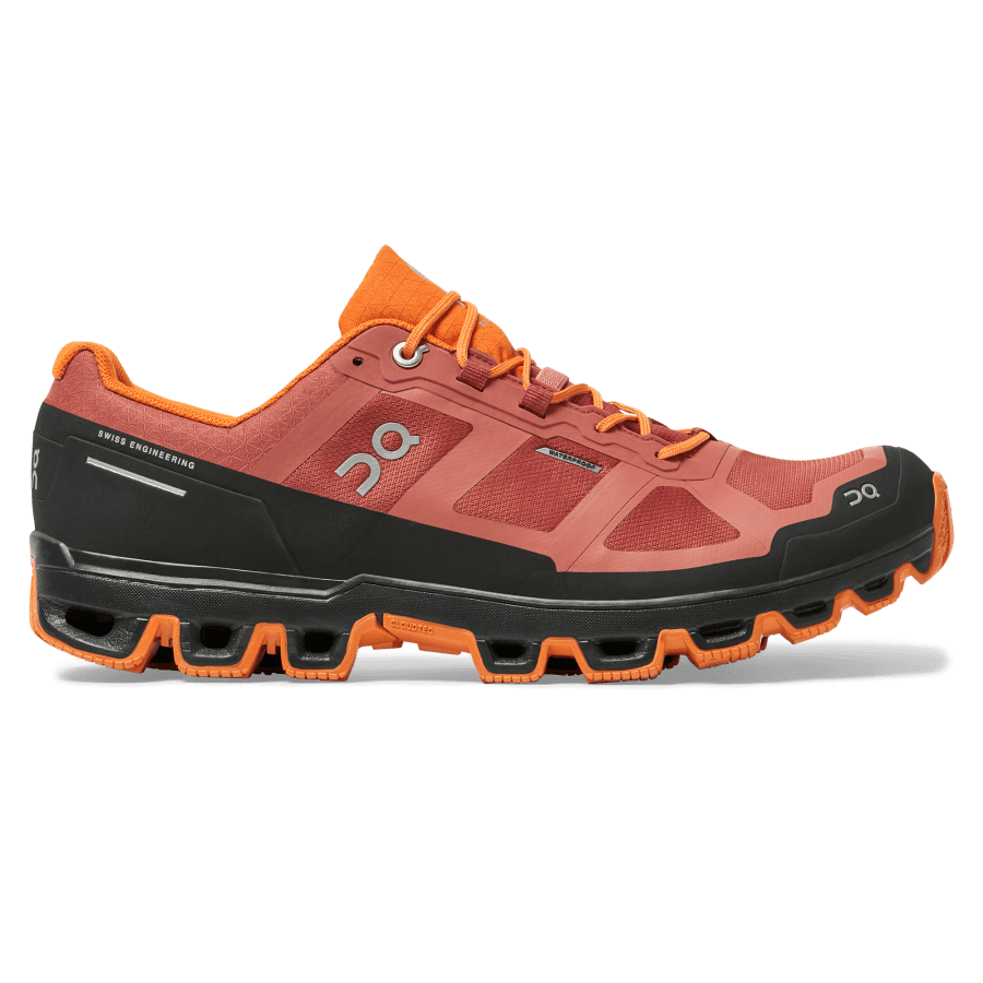 Men\'s On Cloudventure Waterproof 2 Hiking Shoes Orange | USA-3028467