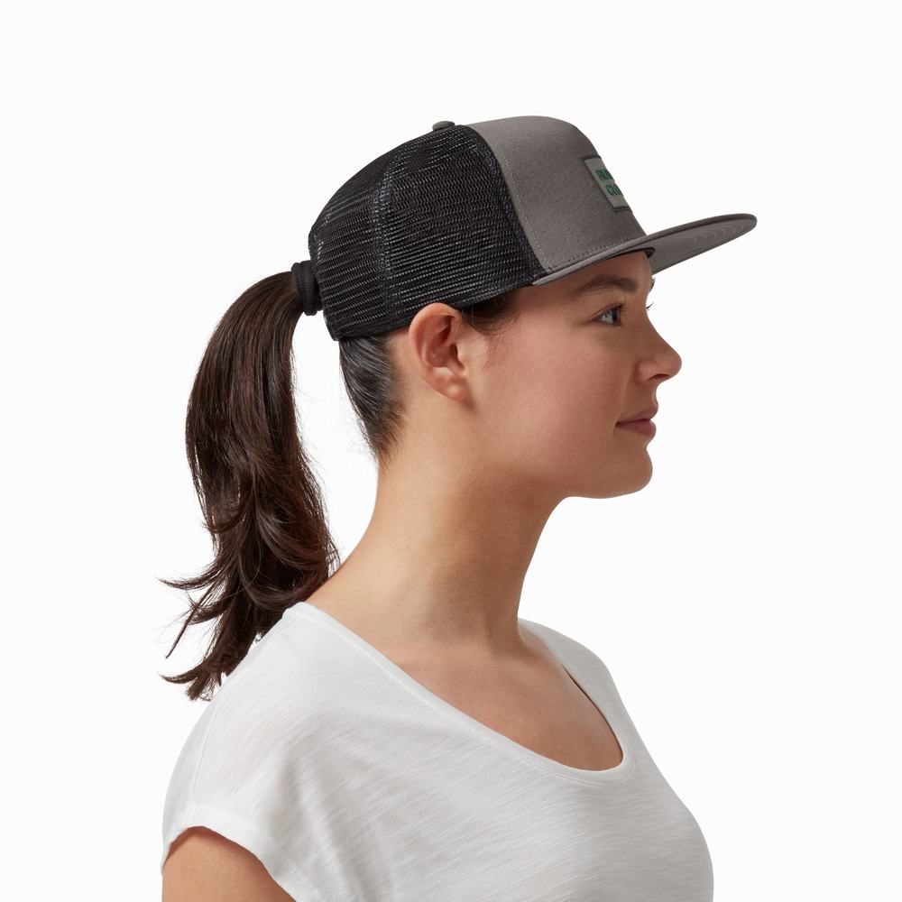 Men's On Crew Hats Grey | USA-1497832