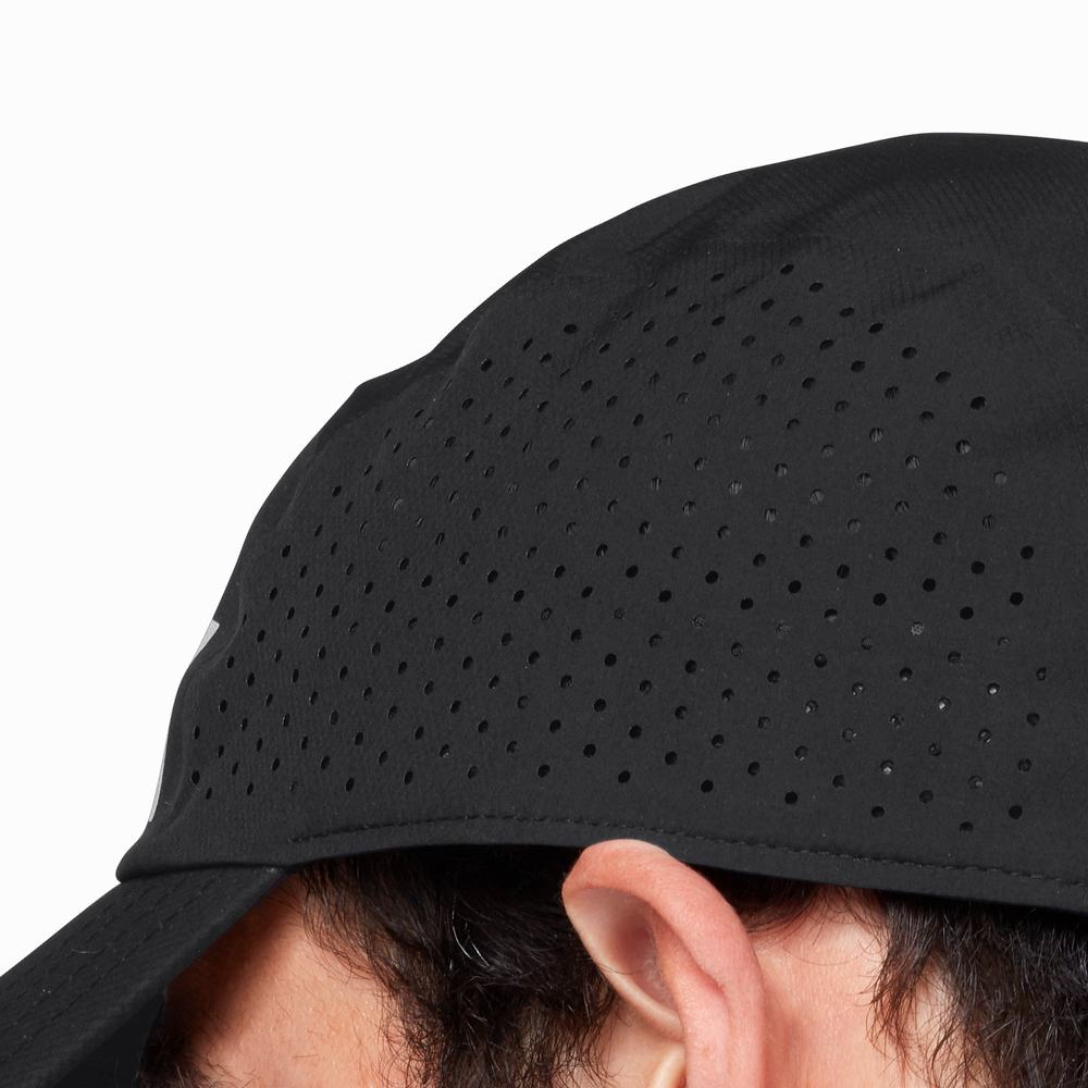 Men's On Lightweight Hats Black | USA-4651079