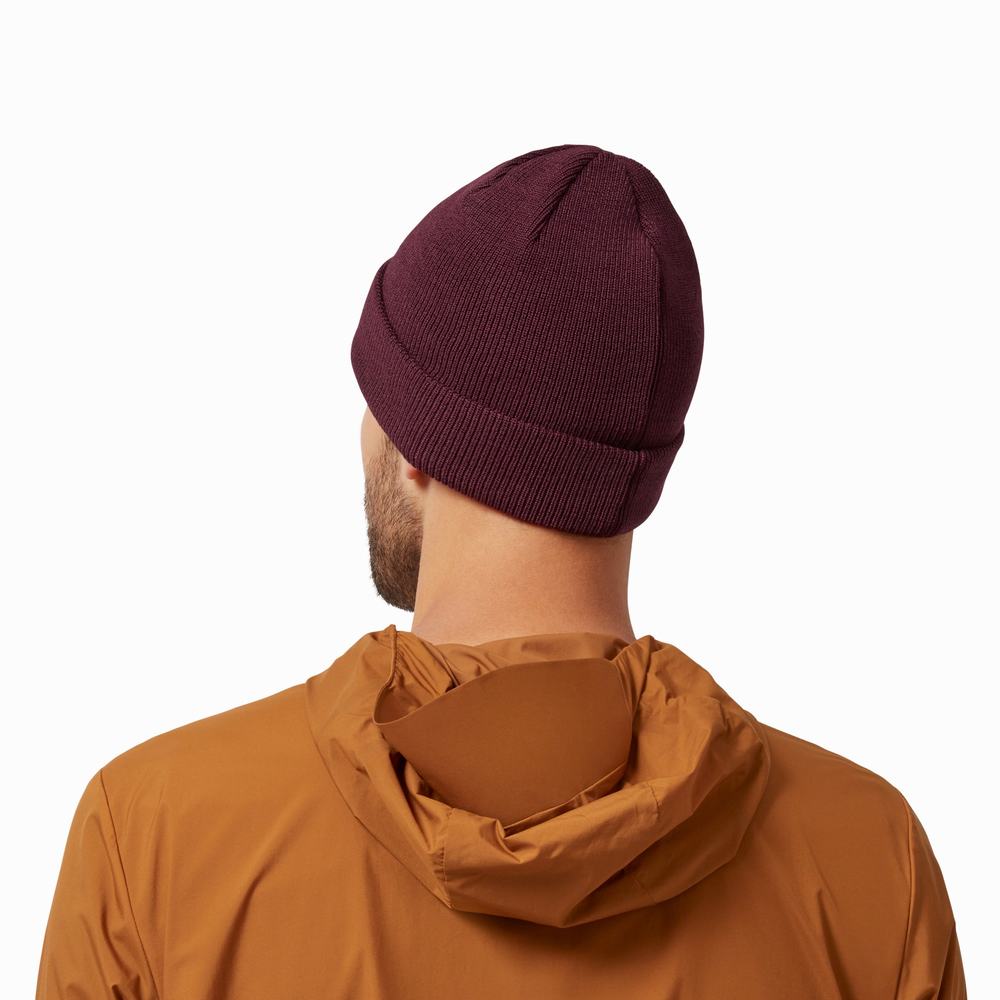 Men's On Merino Beanie Red | USA-0147826