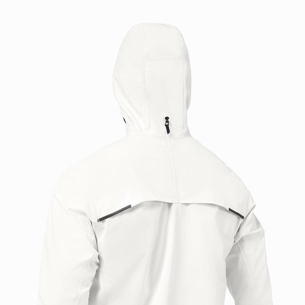 Men's On Waterproof Jackets White | USA-6109542