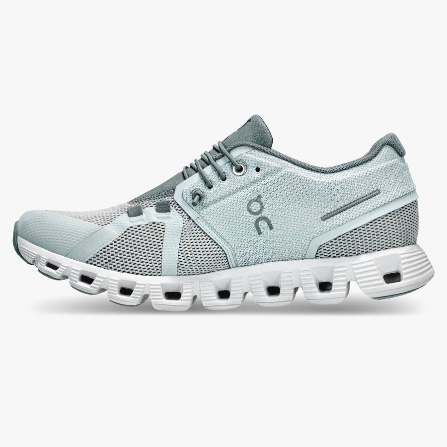 Women's On Cloud 5 Sneakers Turquoise | USA-8273904