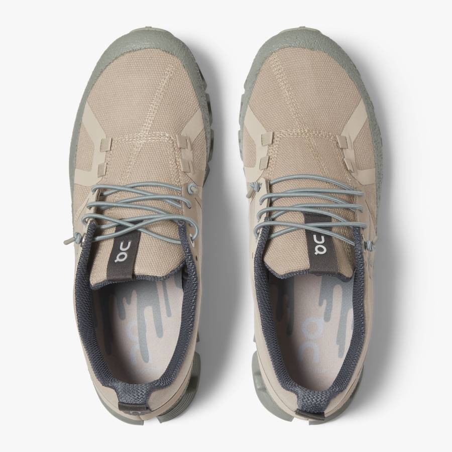 Women's On Cloud Dip Sneakers Khaki | USA-4670825