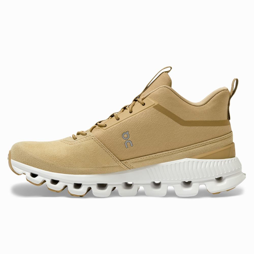 Women's On Cloud Hi Sneakers Gold | USA-7590483