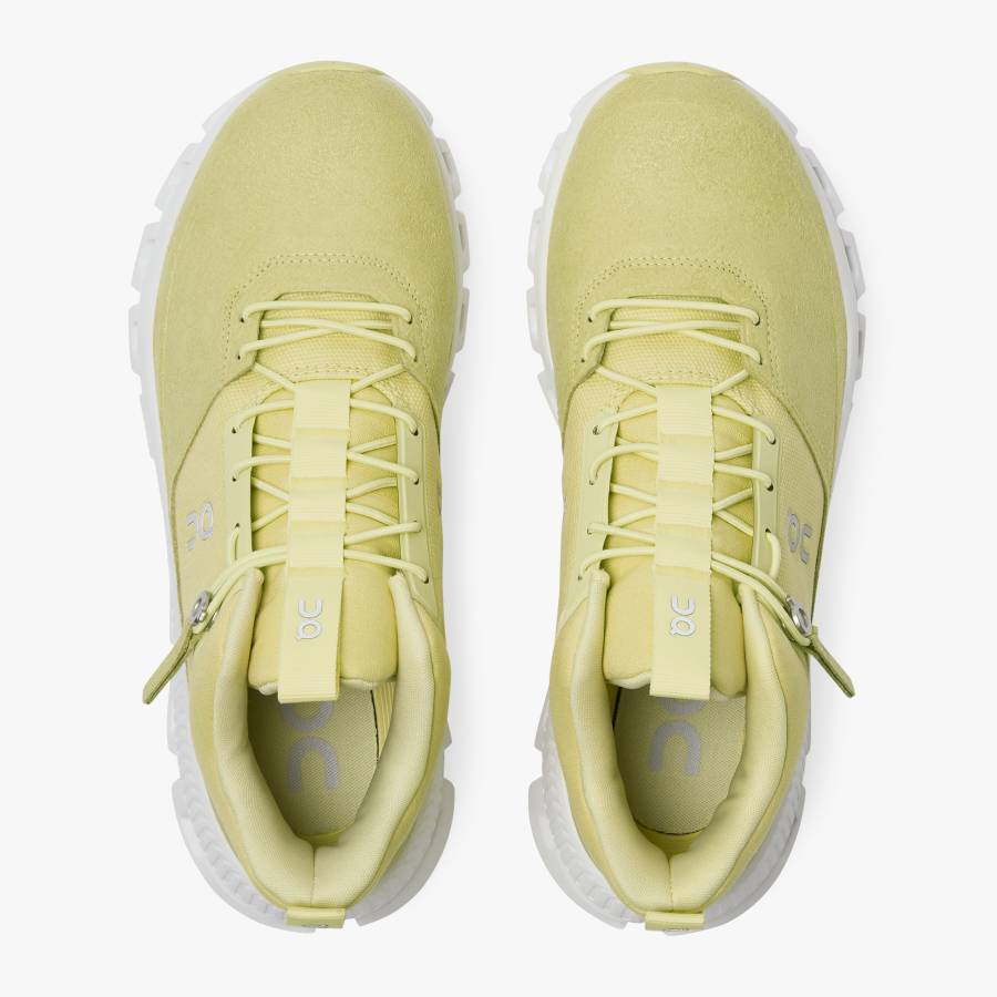 Women's On Cloud Hi Sneakers Lemon | USA-0614382