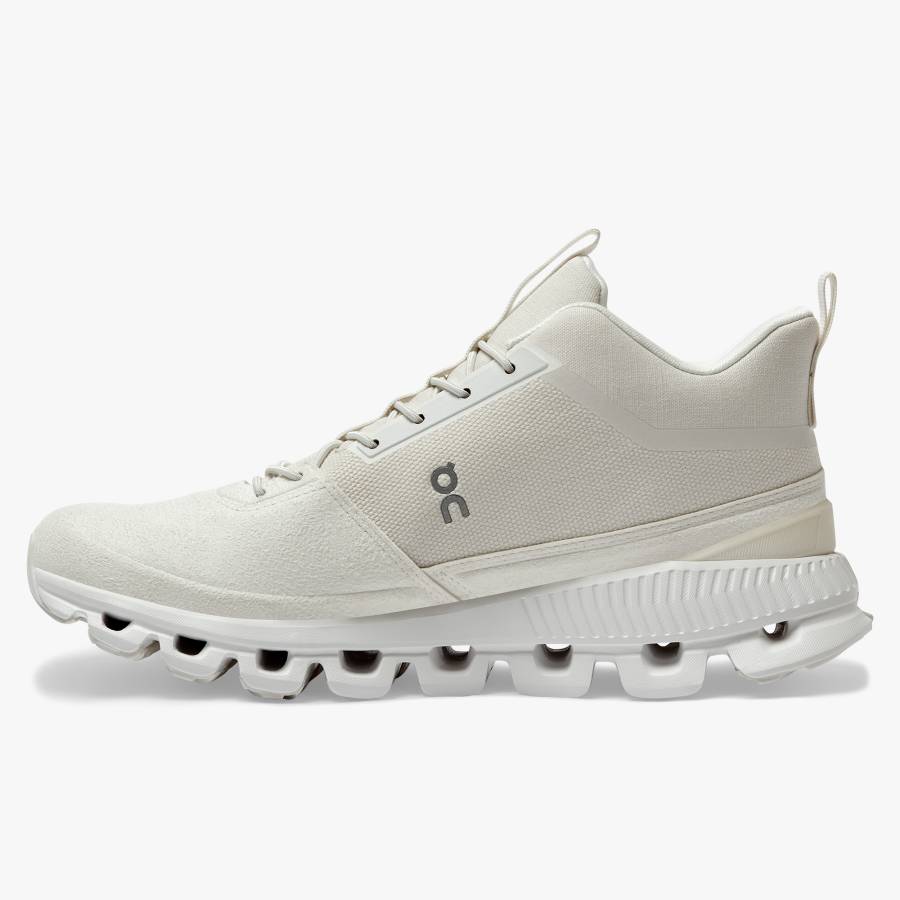 Women's On Cloud Hi Sneakers White | USA-2097386