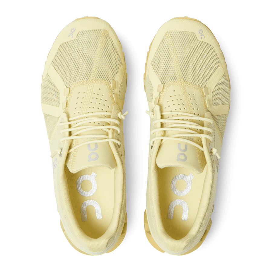 Women's On Cloud Monochrome Sneakers Lemon | USA-3140269