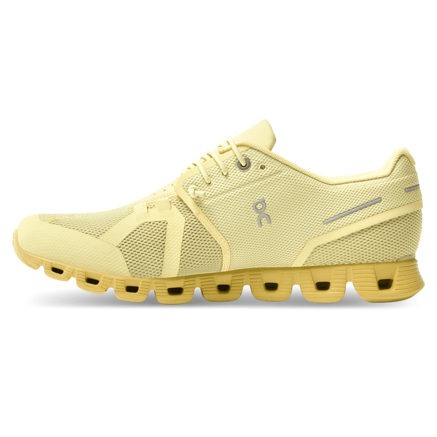 Women's On Cloud Monochrome Sneakers Lemon | USA-3140269