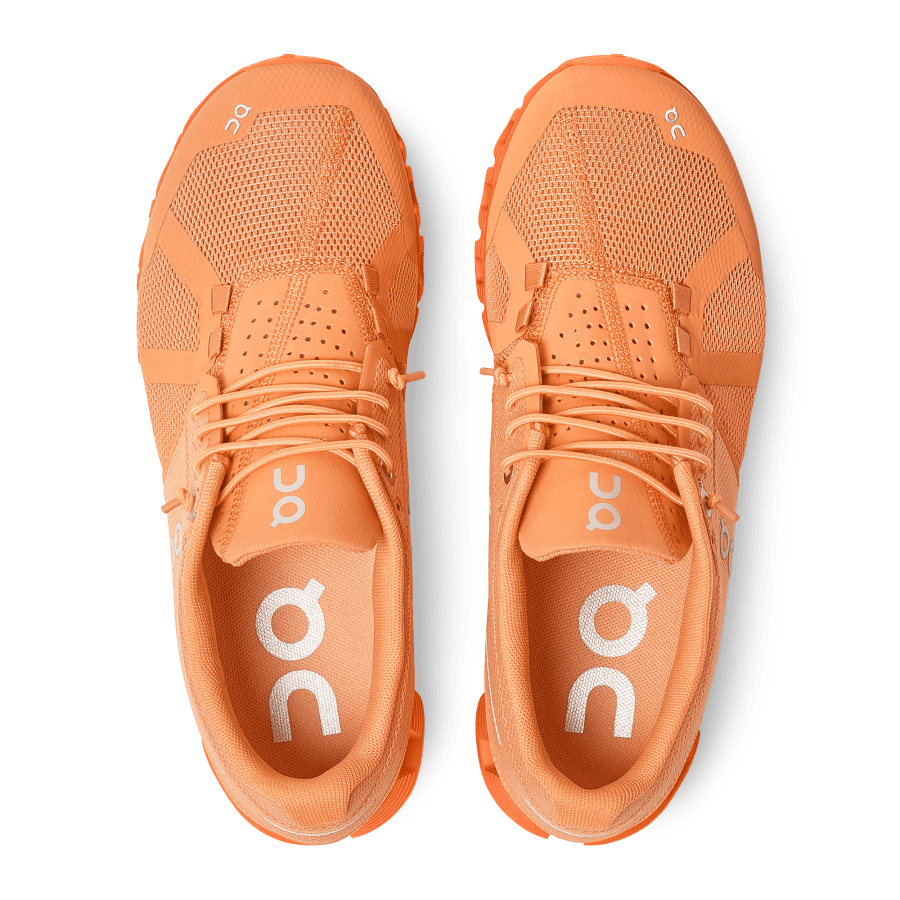 Women's On Cloud Monochrome Sneakers Orange | USA-2935018