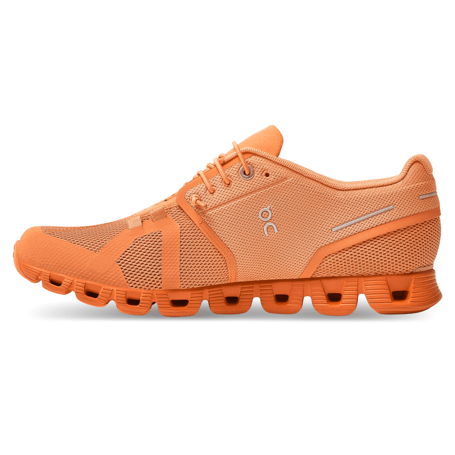 Women's On Cloud Monochrome Sneakers Orange | USA-2935018