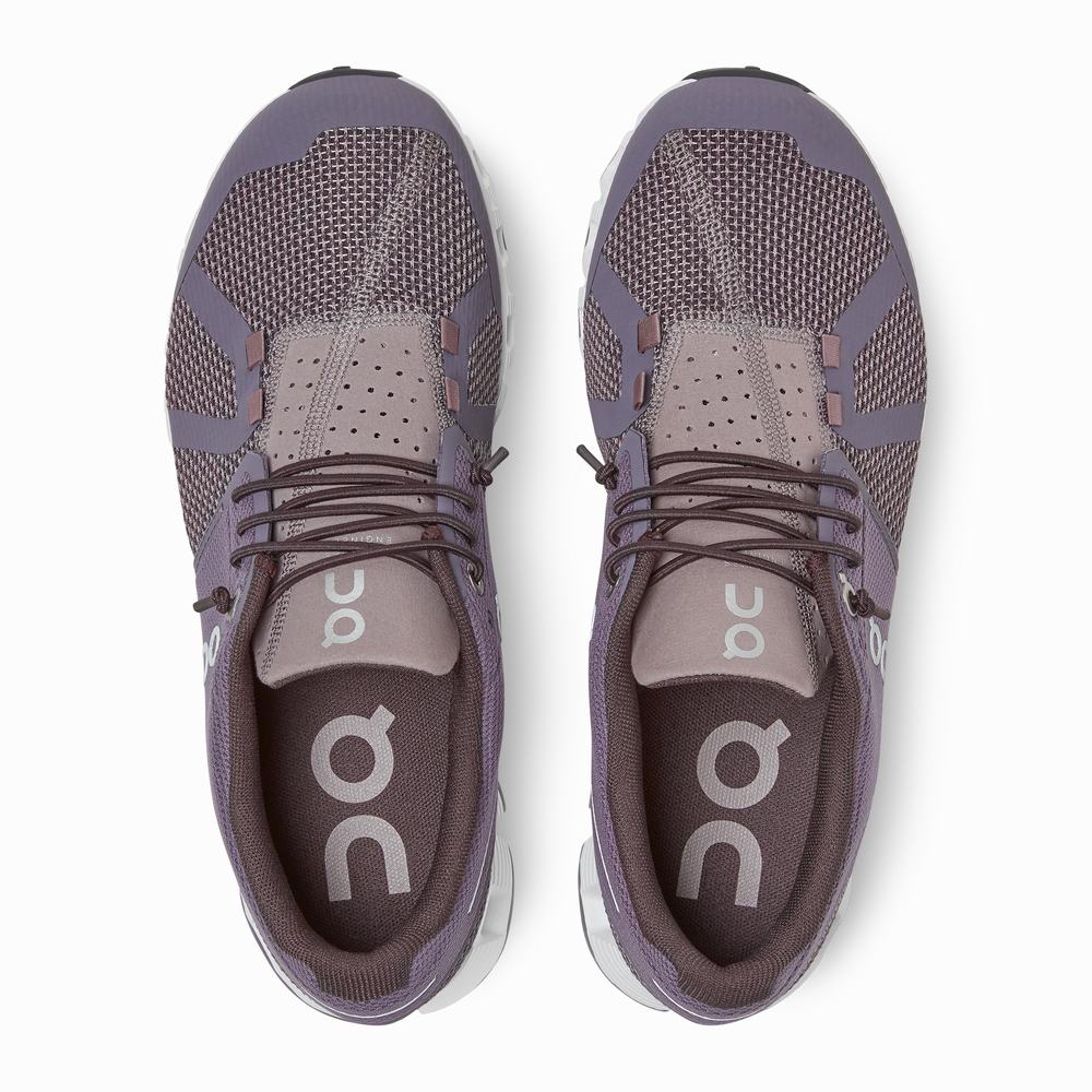 Women's On Cloud Running Shoes Dark Grey | USA-4731862