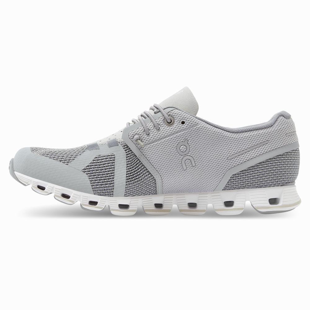 Women's On Cloud Running Shoes Grey | USA-4895132