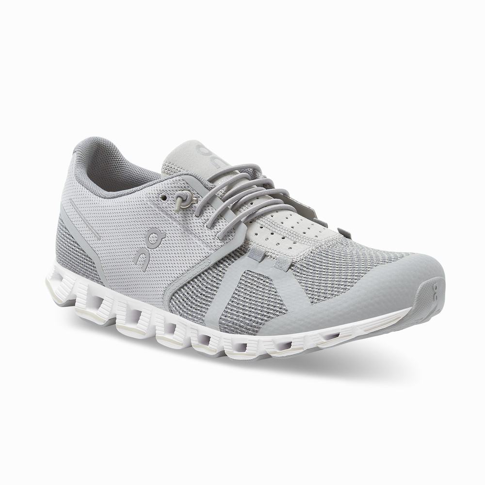 Women's On Cloud Running Shoes Grey | USA-4895132