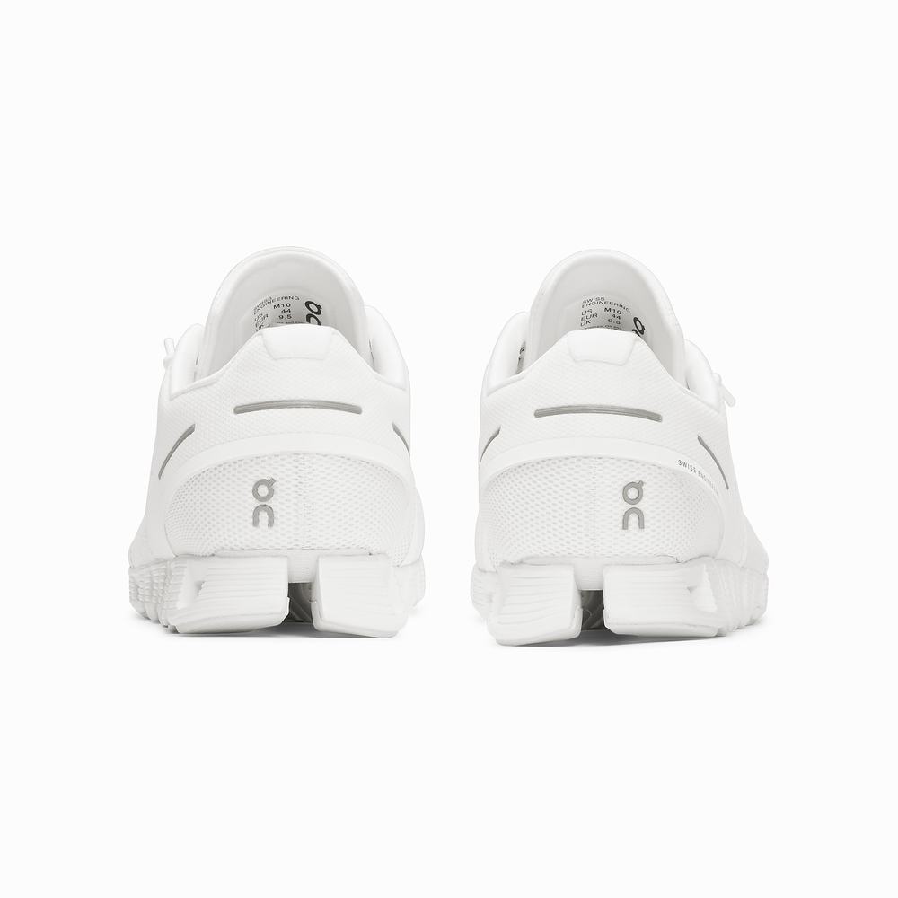 Women's On Cloud Running Shoes White | USA-5410276