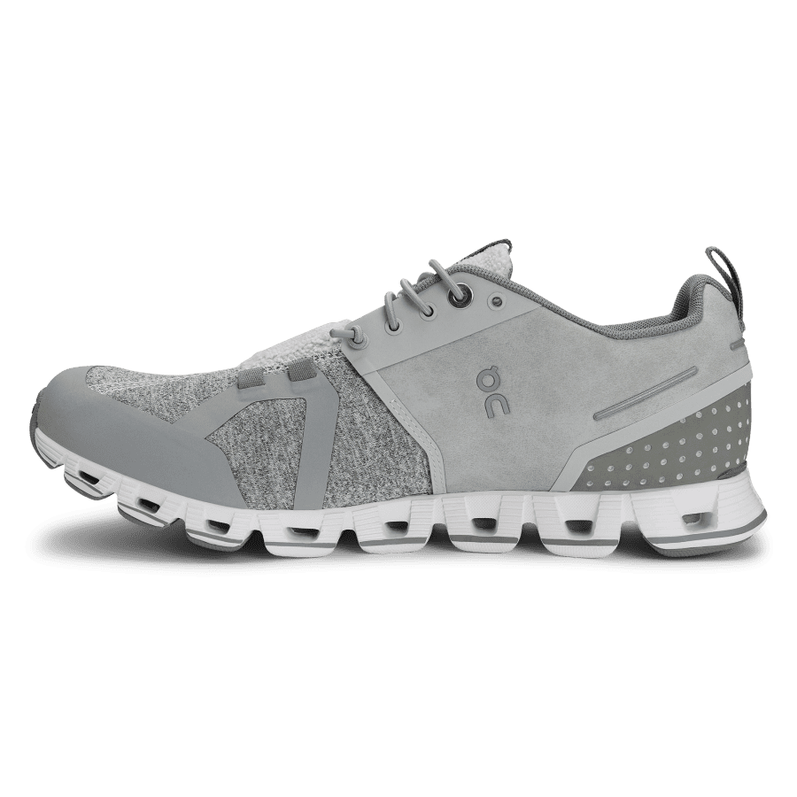 Women's On Cloud Terry Sneakers Silver | USA-0924587