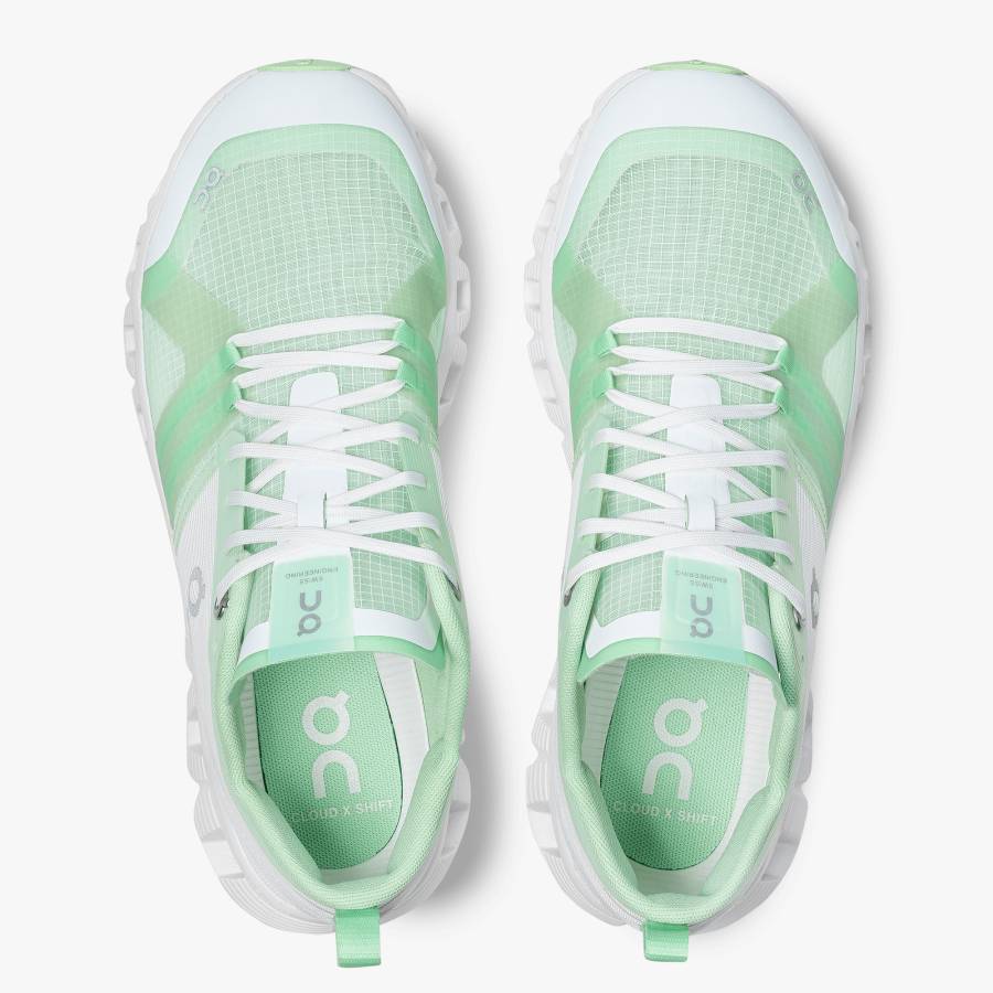 Women's On Cloud X Shift Sneakers White | USA-2457139