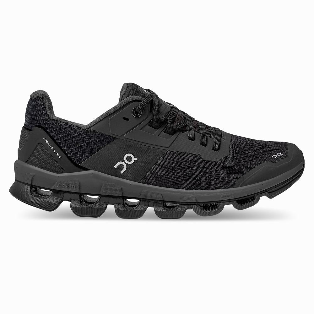 Women's On Cloudace Road Running Shoes Black | USA-7061358