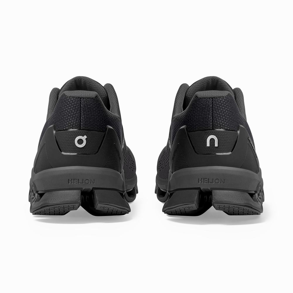 Women's On Cloudace Road Running Shoes Black | USA-7061358