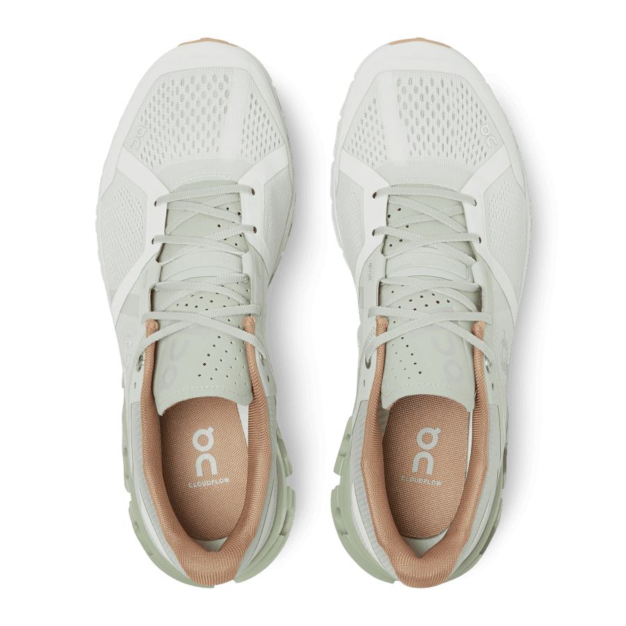 Women's On Cloudflow 2 Road Running Shoes White | USA-2401769