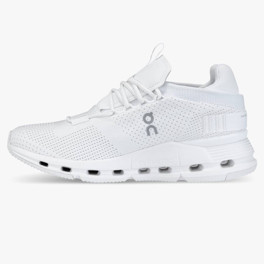 Women's On Cloudnova Sneakers White | USA-1254308