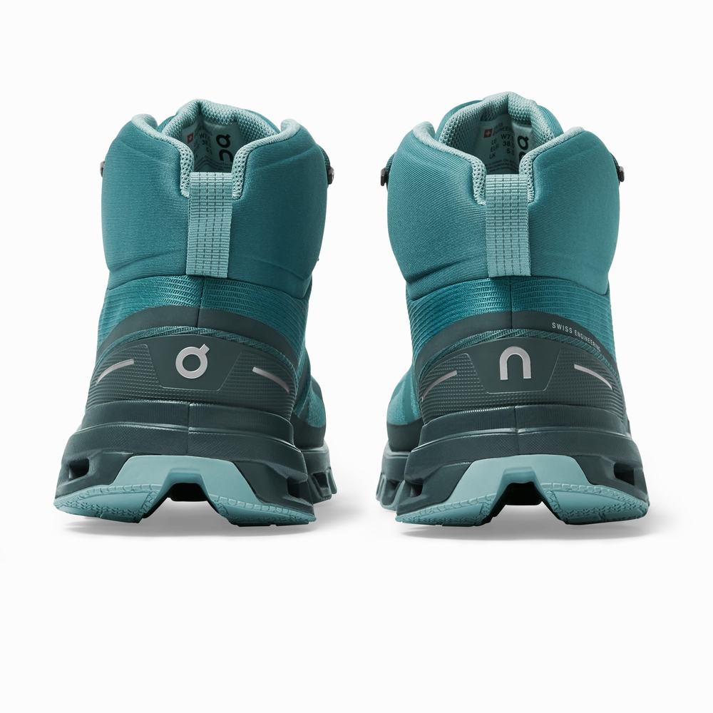 Women's On Cloudrock Hiking Boots Wash | USA-5194786