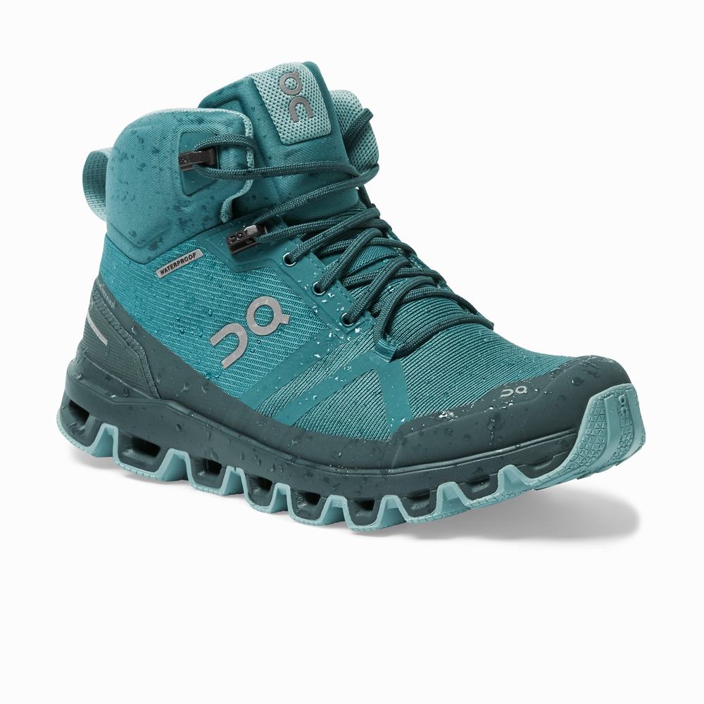 Women's On Cloudrock Hiking Boots Wash | USA-5194786