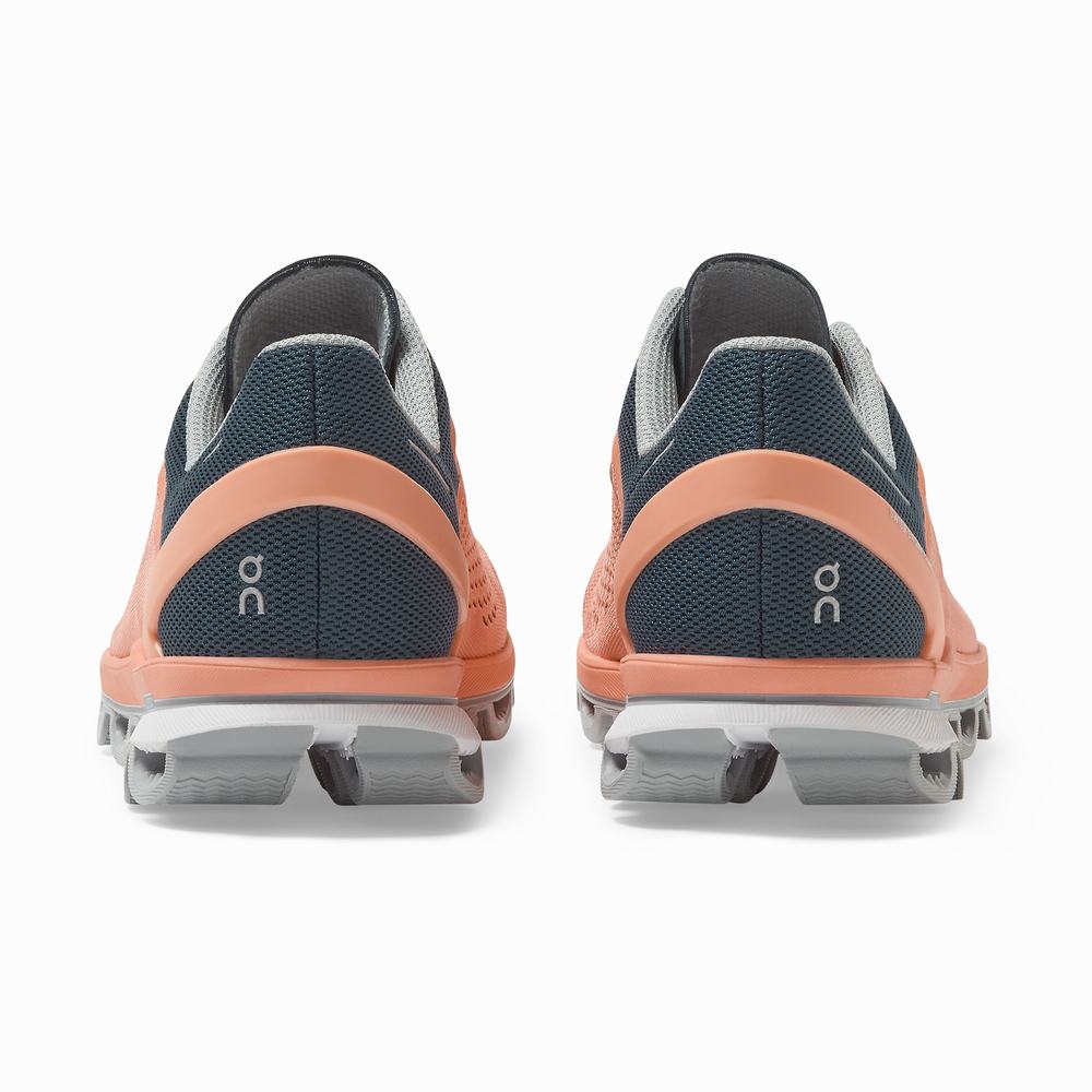 Women's On Cloudsurfer Training Shoes Coral / Navy | USA-8054712