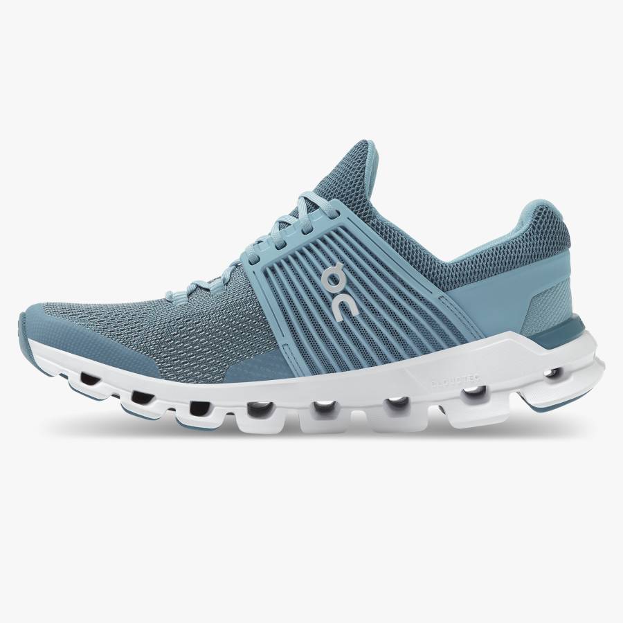 Women's On Cloudswift 1 Road Running Shoes Light Blue | USA-7152609