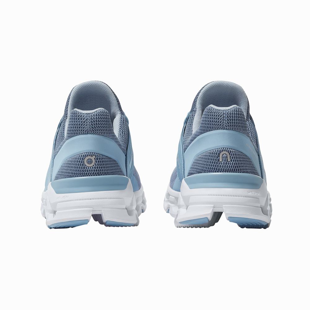 Women's On Cloudswift Road Running Shoes Light Blue | USA-6815492