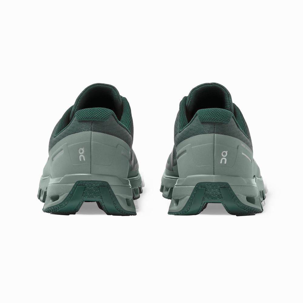 Women's On Cloudventure Trail Running Shoes Green | USA-0689753