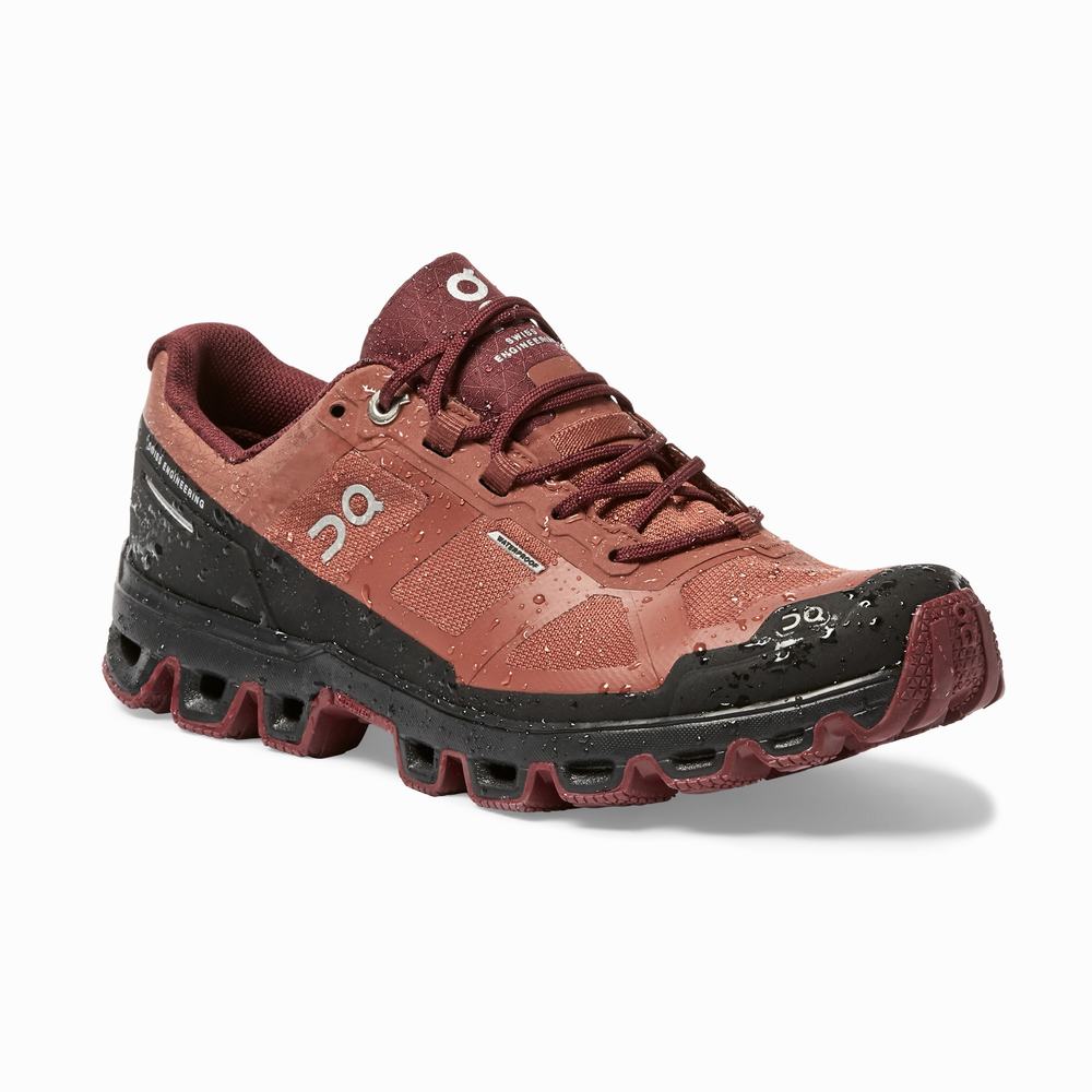 Women's On Cloudventure Trail Running Shoes Brown Rose | USA-5049371