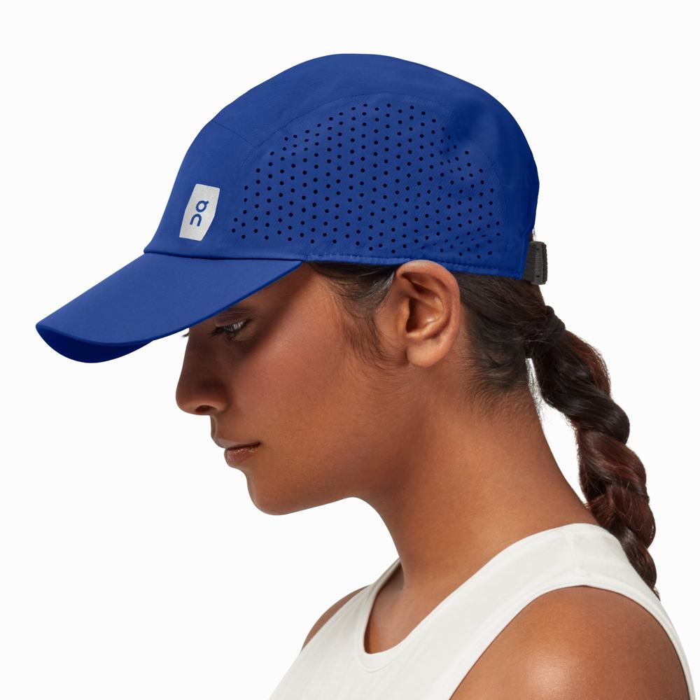 Women's On Lightweight Hats Blue | USA-3056842