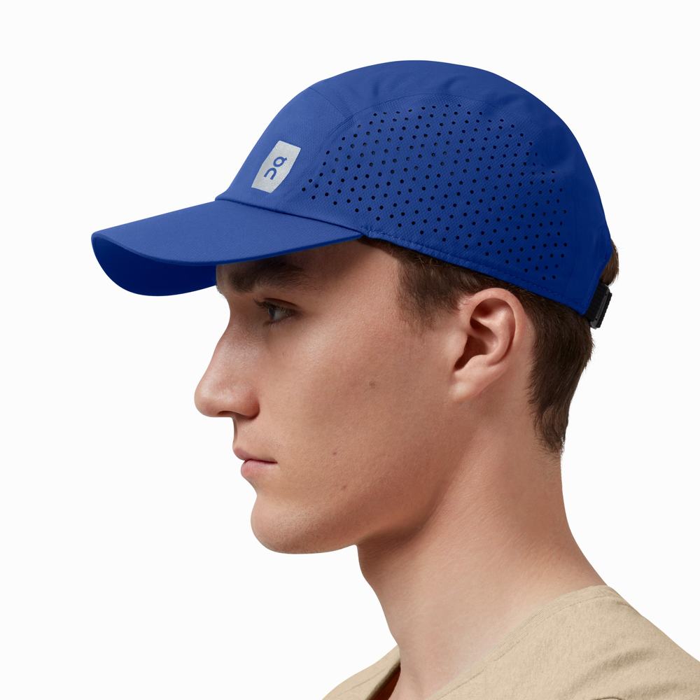 Women's On Lightweight Hats Blue | USA-3056842