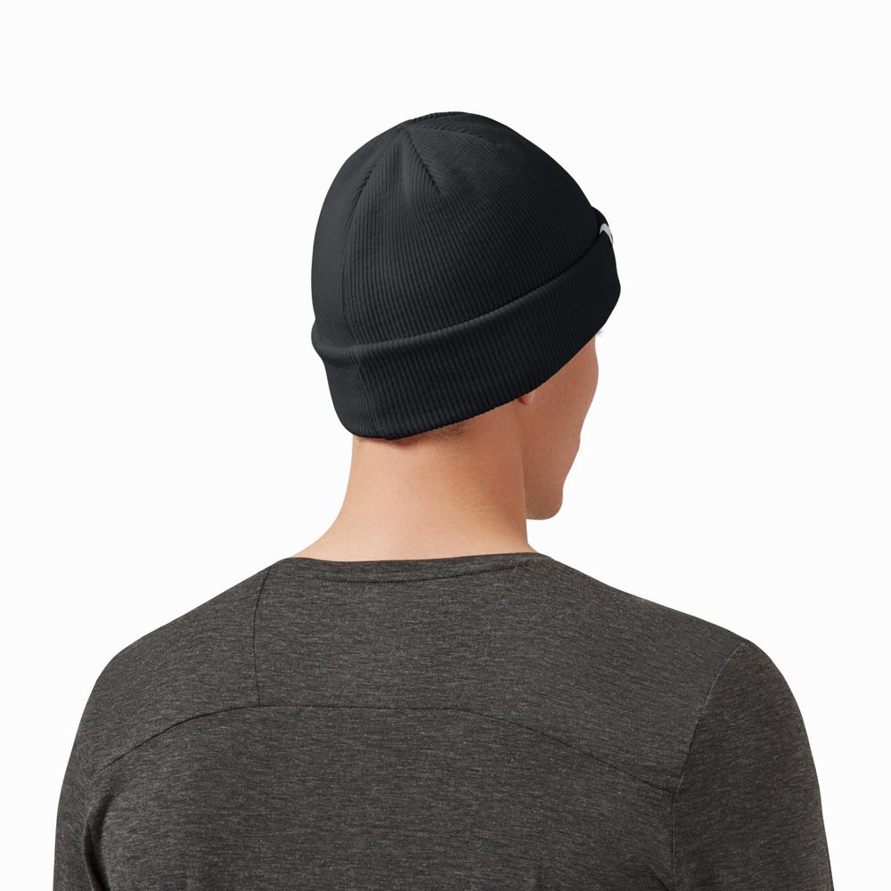 Women's On Merino Beanie Black | USA-6024187