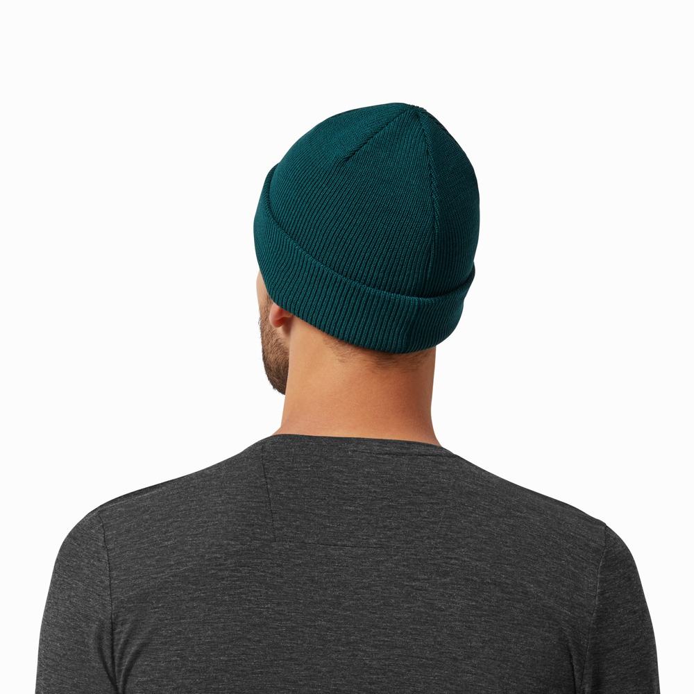 Women's On Merino Beanie Green | USA-6802973